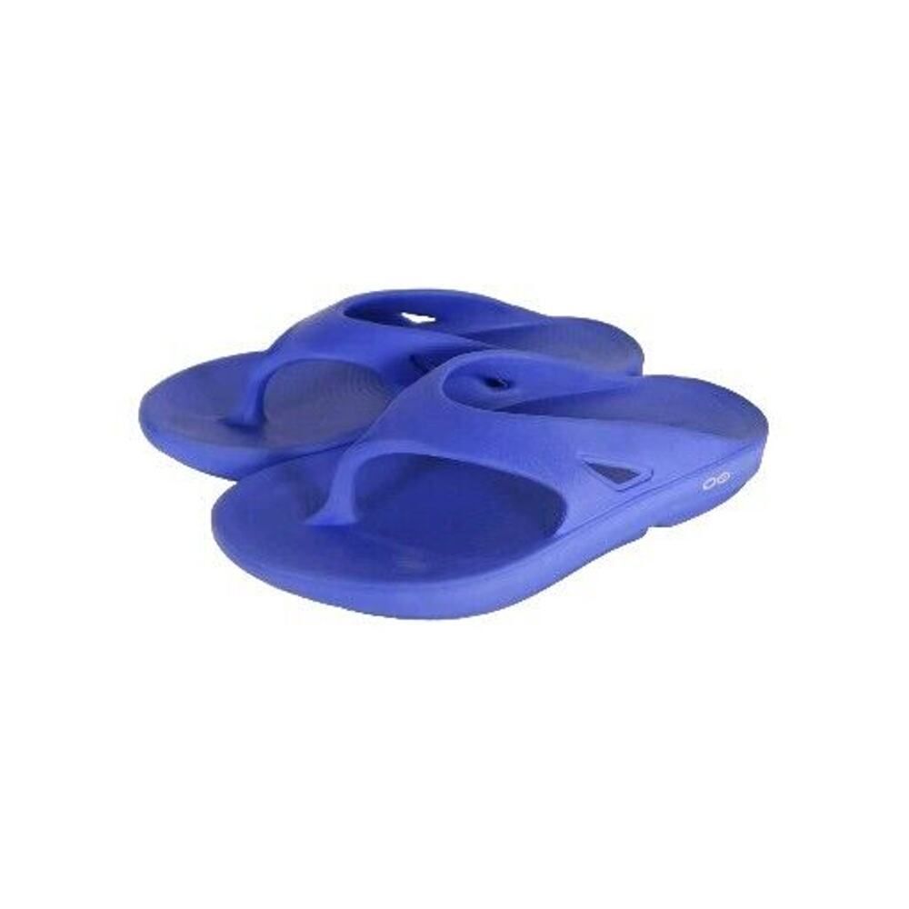 OOFOS Men's Royal Blue Thong Sandals